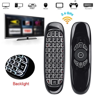 Air Mouse y Teclado inalámbrico control Remoto Smart Tv Pc audio accesorios