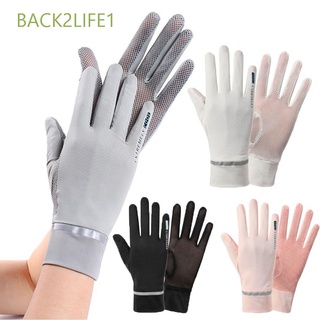 Back2life1 guantes De protección Solar De malla transpirable Anti-Uv Upf 50+multicoloridos