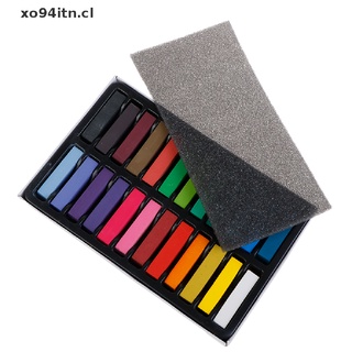 【xo94itn】 Hair Color Chalk Temporary Hair Dye Washable Pen Pastels Salon Washable Pastels [CL] (4)