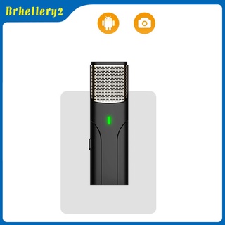 Brhellery2 micrófono lavalier inalámbrico omnidireccional Para Pc cámara