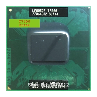 Procesador Intel Core De Cpu 2 Duo T7500 Sla44 Slaf8 2.2ghz doble-color doble-Thread 4m 35w