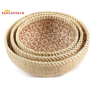 cesta tejida hecha a mano de mimbre, cestas de pan para servir, cestas de frutas, organizador de cocina, cesta hecha a mano, cesta de mimbre