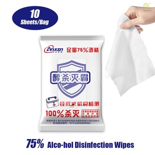 10 hojas/bolsa portátil toallitas húmedas desechables toallitas húmedas telas no tejidas toallitas de limpieza (5)