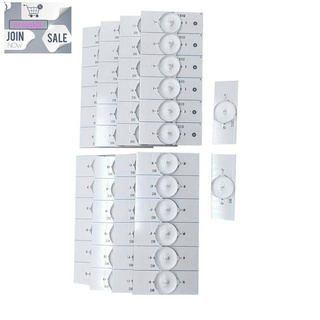 Smd 50 pzs 3v bombillas con Lente óptico Para Tv Led reparación de luces Led tira de luces accesorios (1)
