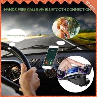 Transmisor inalámbrico Bluetooth Mp3 Para coche (7)
