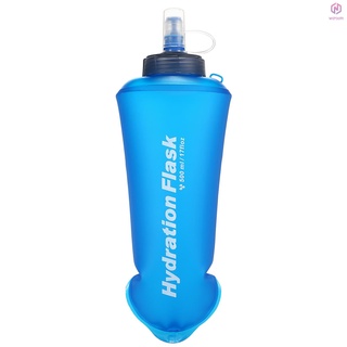 [Nuevo] 500 ml suave plegable TPU botella de agua para correr senderismo ciclismo escalada