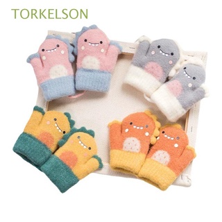 TORKELSON Comfortable Warm Mittens Soft Thicken Baby Gloves Winter Boys Children Furry Girls Kids Cotton Mittens/Multicolor