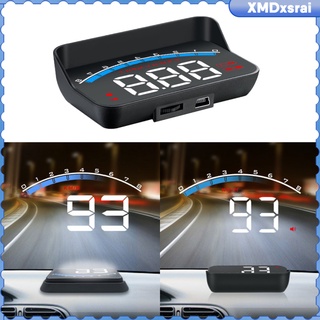 Car HUD M6S Head Up Display OBD II OBD2 Auto Gauge 3.5 \\\" Dash Screen Projector