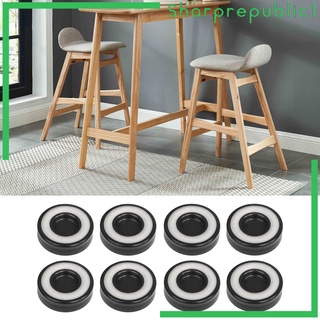(Shpre1) 8 pzs copas para muebles De agarre redondos protectores para Piso Coasters muebles Riser Cama Riser Sofá Ers muebles rueda