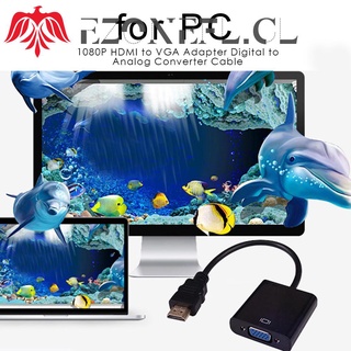 ezonefl 1080p hdmi compatible con adaptador vga cable convertidor digital a analógico para xbox ps4 pc (4)