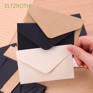 ELTZROTH Invitation Gift Envelope Wedding Invitation Envelope Paper Envelopes Blank White 20PCS Stationary Message Card Vintage For Letter/Multicolor