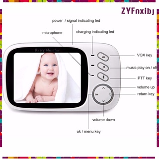 3.2 inch Digital Video Color Baby Monitor Infant Digital Audio 2 Way Talk