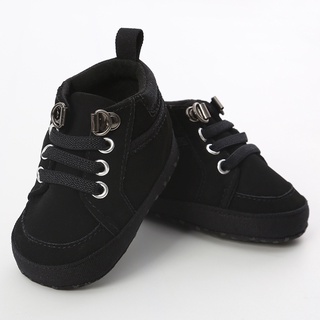WALKERS Zapatos de bebé niña niños sólido cruzado moda niño primeros caminantes zapatos de niño/bebés Kvntyusc.Br (9)
