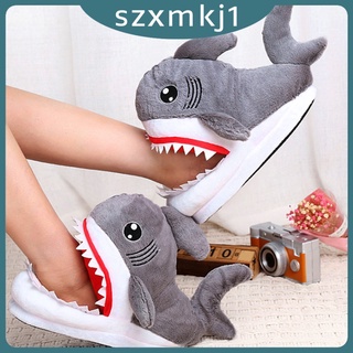 Zapatillas suaves con forma De tiburón Para caminar en interiores o en Casa