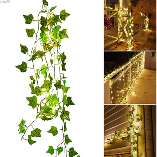 Luces solares de ratán al aire libre plantas realistas cadena de luces LED decorativa lámpara para boda navidad patio