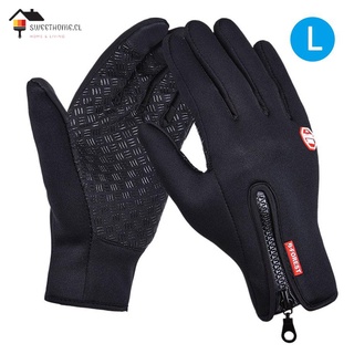 Guantes cálidos de dedo completo para ciclismo/guantes calientes a prueba de viento para acampar/bicicleta al aire libre