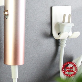 Colgador universal para secador de pelo, soporte de enchufe de montaje en pared, alambre Q9P5 (1)