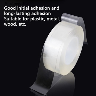 [firstmeethb] cinta adhesiva de doble cara reutilizable transparente acrílica impermeable caliente
