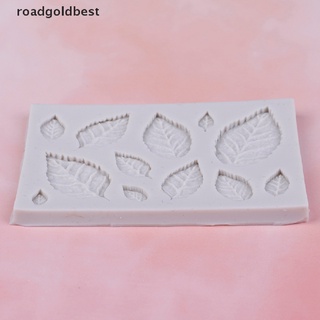 rgj rose leaves - molde de silicona para jabón, accesorios de cocina, molde para tartas, galletas