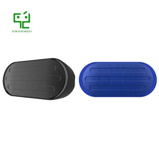 nuevo altavoz inalámbrico bluetooth impermeable al aire libre doble bocina de gran tamaño volumen portátil altavoz negro