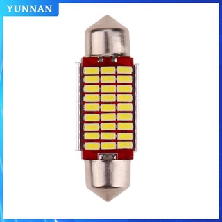 （fashionboy） 36mm 27SMD Double Pointed High Light Car 3014 LED Decoding Reading Light