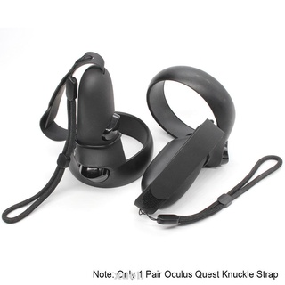 1 par de correa de nudillo al aire libre cómodo accesorios portátil protección táctil controlador para Oculus Quest