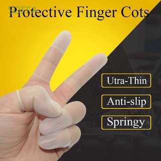 SOFFA Electrónica Dedo Protección Contando Cunas Protectoras De Trabajo Antiestática Ultra-Delgada De Látex Desechable/Multicolor