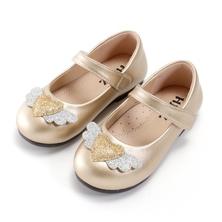 nuevos zapatos de niña lindo princesa zapatos de los niños zapatos de cuero antideslizante rendimiento zapatos de bebé primavera y otoño moda