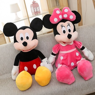 Muñeco De Peluche De Mickey Minnie Mouse De Dibujos Animados De Disney De 50 Cm Para Regalo De Cumpleaños