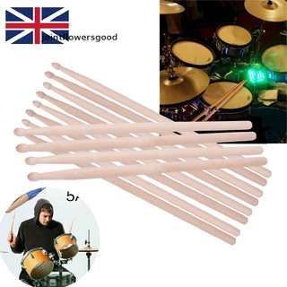 jffg palos de tambor arce de alta calidad madera 5a baquetas de percusión instrumentos pares bueno