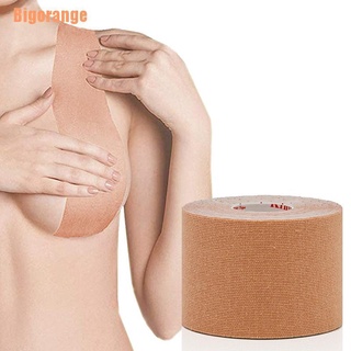 Bigorange$$$ Push-Up cinta de pecho levantamiento de senos cinta adhensiva levantamiento Invisible sujetador cinta rollo/5M (1)