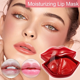 cereza hidratante labios máscara anti-secado brillante labios líneas cuidado de labios para las mujeres