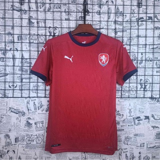 Camiseta roja de local República Checa 2021-22