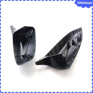 1Pair Plastic Rearview Mirror Cover Mirror Shell Waterproof Durable Car Vehicle Replacement Accessories for BMW x5 x6 E70 2007-2013 51167180726