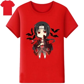 Naruto de dibujos animados de impresión de los niños de la moda de manga corta camisetas ropa niños niñas verano Casual de manga corta camiseta ropa camisetas (4)