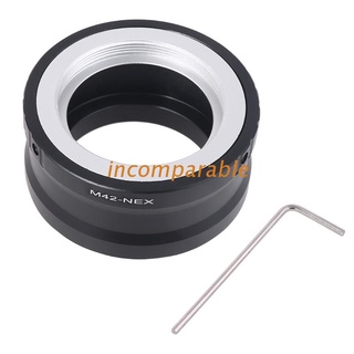 INCO M42 Screw Camera Lens Converter Adapter For SONY NEX E Mount NEX-5 NEX-3 NEX-VG10