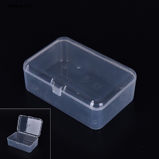 Caja De almacenamiento De Plástico nana Transparente/pequeña/cuadrada/Multiuso Para Boutique