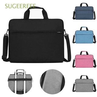 SUGEEREEE 13 14 15.6 inch Ultra Thin Laptop Handbag Shockproof Notebook Sleeve Case Pouch Universal Briefcase Large Capacity Travel Bag Cover/Multicolor