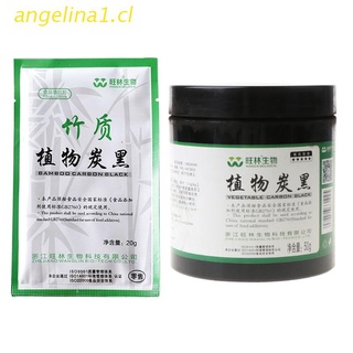 angelina1 20/50g comestible negro bambú carbón en polvo ingredientes cosméticos alimentos diy (1)