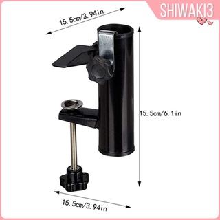 [Shiwaki3] soporte de abrazadera ajustable para paraguas, soporte para sombrilla