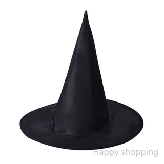 Sombrero De Halloween Negro Oxford Tela Pico Harry Potter Mago Bruja