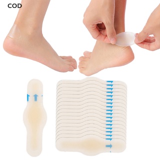 [cod] 4x cuidado de los pies de la piel hidrocoloide yeso blister alivio del talón protector de parches calientes
