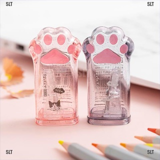 <SLT> Cute Cat Paw Pencil Sharpener Kawaii School Supplies Student Prize Kids Gift