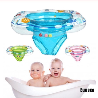 Euusxa niños bebé anillo de natación inflable flotador piscina anillo doble a prueba de fugas