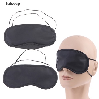 [Fulseep] 10Pcs Comfortable Sleep Eye Mask Shade Cover Blindfold Night Sleeping Eyepatch DSGC