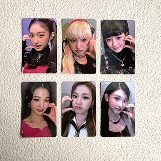 6 Unids/Set Kpop IVE Álbum ELEVEN Lomo Tarjetas Photocard Postal Para Fans Colección (9)