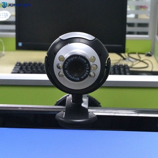 Cámara De computadora USB 2.0 50.0M 480P 6 LED HD Webcam con micrófono Para PC/Laptop (JUMP)