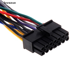 lovezuv 24pin 24p a 14pin atx cable adaptador de alimentación para lenovo ibm dell h81 cl (4)