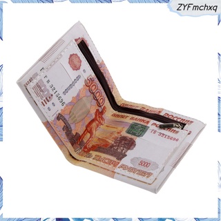 cuero de la pu cash jpy 10000 yen diseño de cartera de identificación de la tarjeta de crédito titular de bolsillo