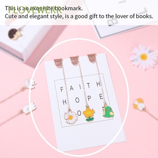 FLOVEWERR Office Supplies Metal Bookmark Gift Dinosaur Pendant Bookmark School Cute Book Holder Sheep Cartoon Student Page Flag